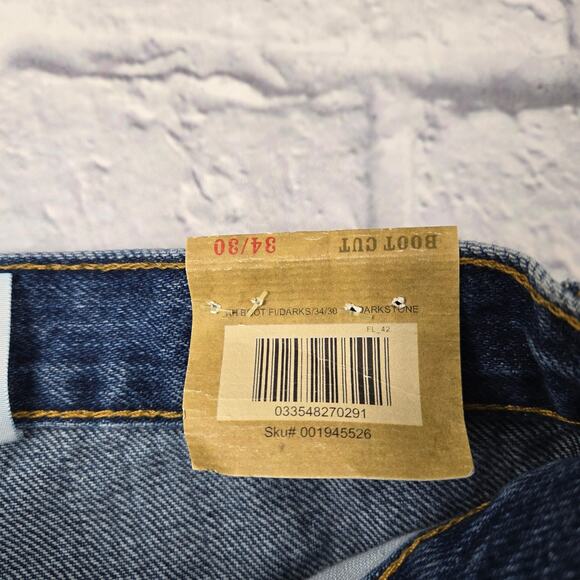 NWT Redhead Men's Jeans Bootcut size 34/30 Made in Mexico 100% cotton - Picture 12 of 13